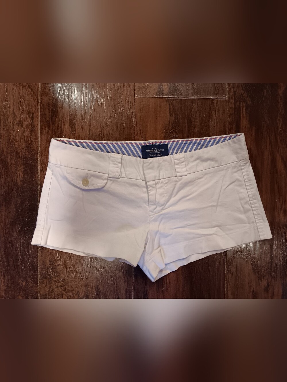 American Eagle White Shorts Womens 2